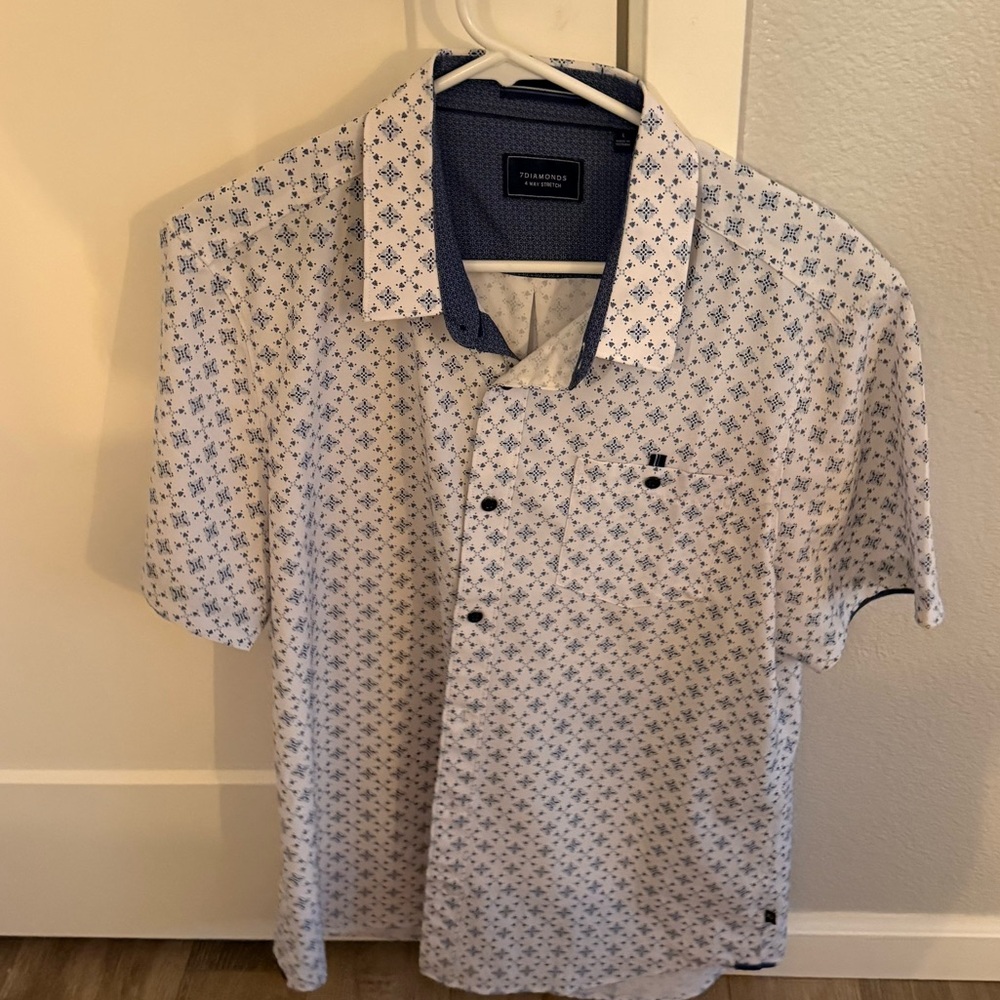 7 diamonds 4 way cotton stretch